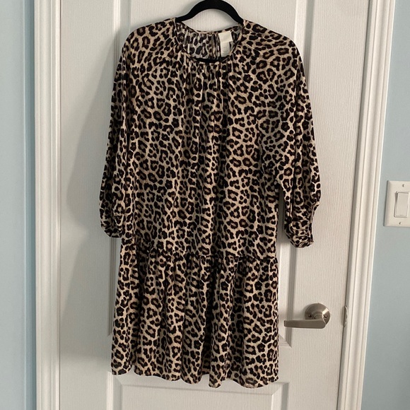 Leopard Print Dress - Picture 1 of 2